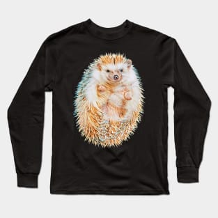 Hedgehog - Woodland Themed Kids Room, Funny Gifts For Forester, Cute Anima Long Sleeve T-Shirt